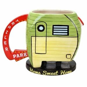 NEW! Camping Trailor “Home Sweet Home” Mug or Planter by Big Mouth Inc.